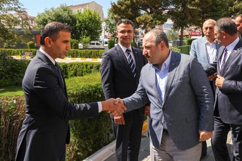 Kaymakam Duman, TC Sanayi Ve Teknoloji Bakanı Mustafa Varank İle Toplu Açılış Törenine Katıldı
